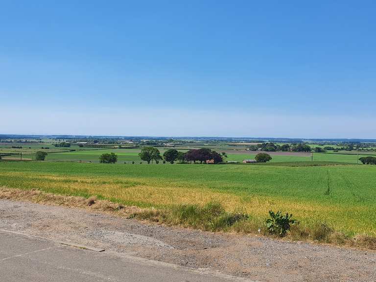 Clieves hill view Road Cycle Routes and Map Komoot