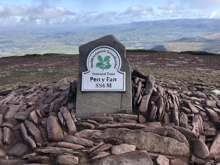 Pen y Fan Routes for Walking and Hiking Komoot
