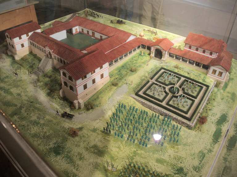 Villa Rustica Römisches Freilichtmuseum HechingenStein Radtouren und