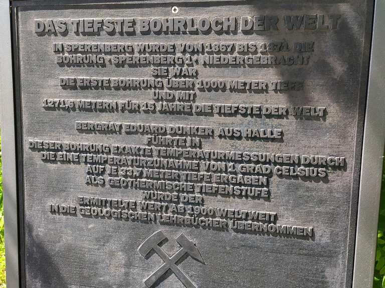 Das tiefste Bohrloch der Welt 1.271,60
