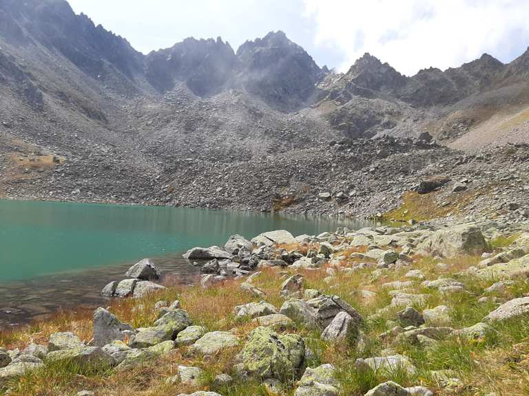 Unterer Goldsee Goldseen Runde von Nauders Wanderung Komoot