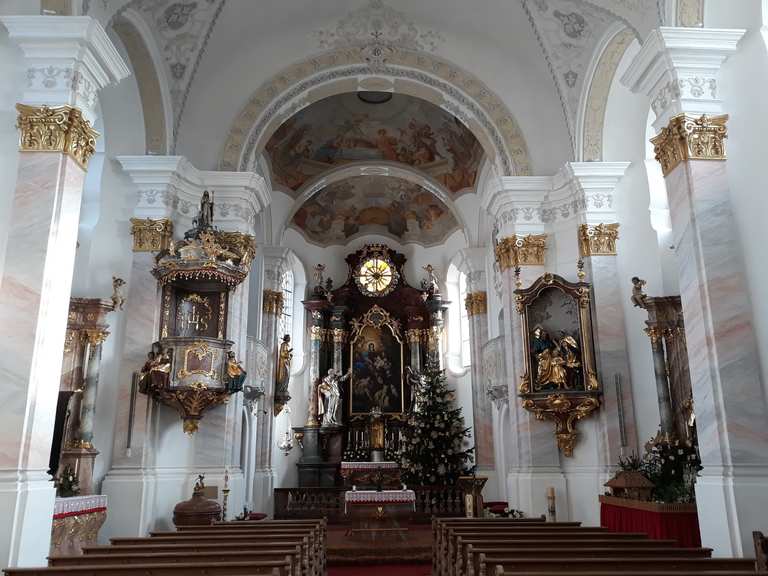 Kirche St. Stephan in Seebach: Wanderungen und Rundwege | komoot