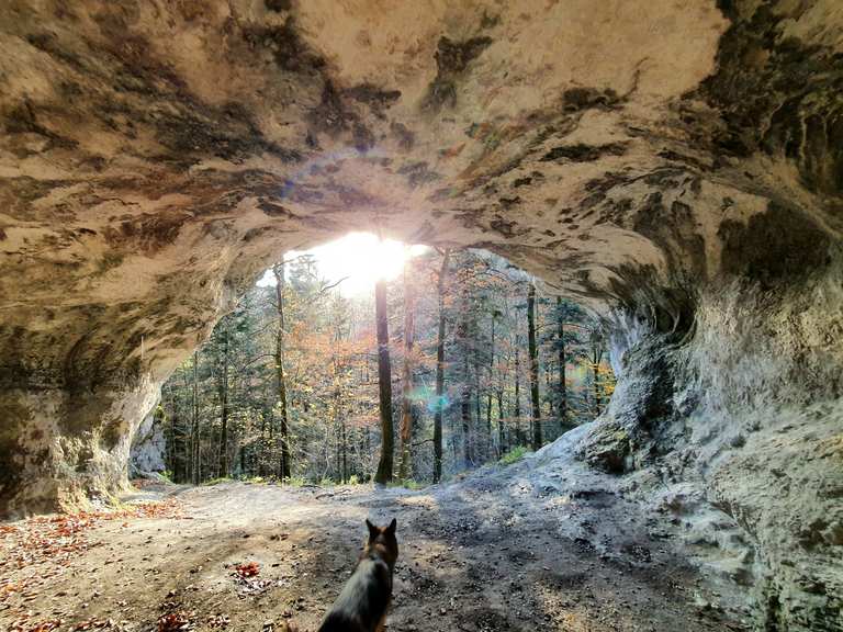 Grottes Lac de Lucelle Runde von Lucelle Wanderung Komoot