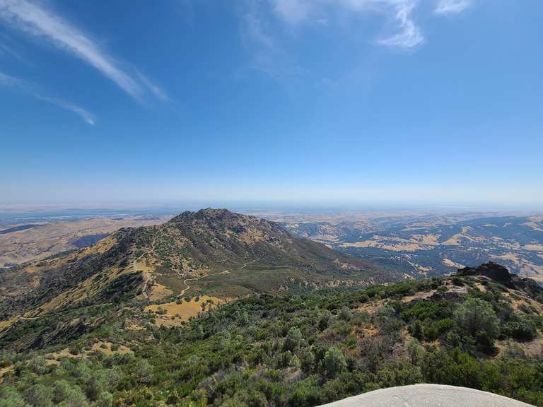 Mount Diablo Summit Routes for Walking and Hiking Komoot