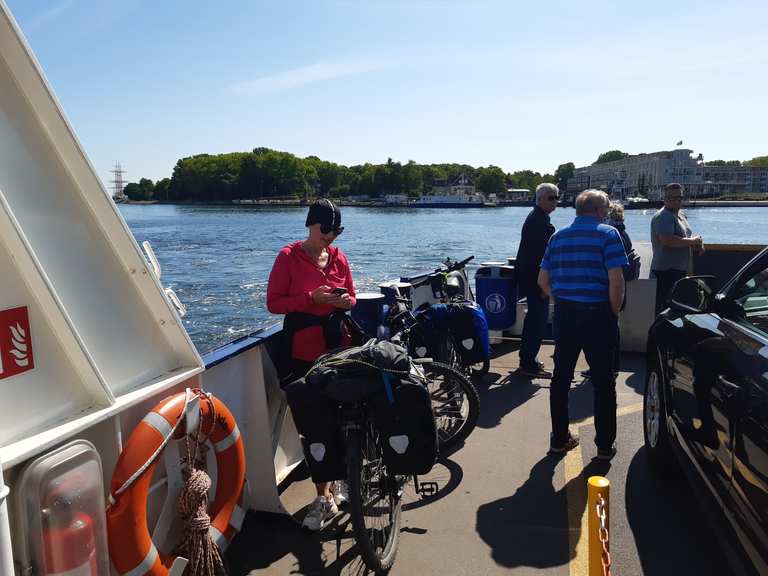 mit dem fahrrad von lübeck nach travemünde