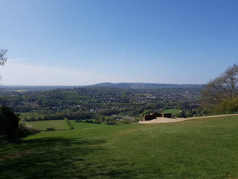 Box Hill Cycle Routes and Map Komoot