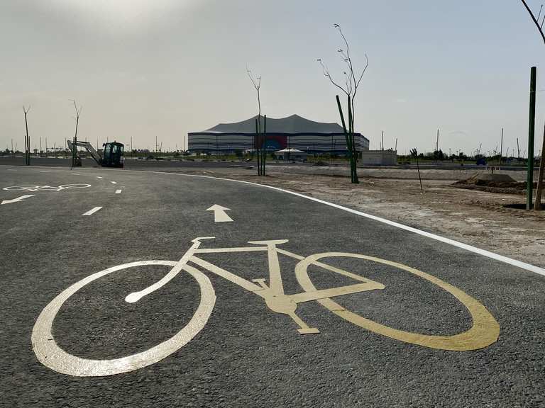 Olympic Cycling Track from Doha to Al Bayt Stadium and ...