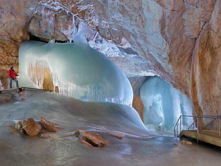 Bild von der Eisriesenwelt