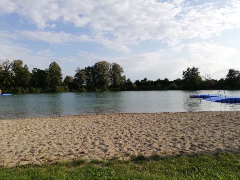 Golfplatz Mühlbach Runde von Olching Fahrradtour Komoot