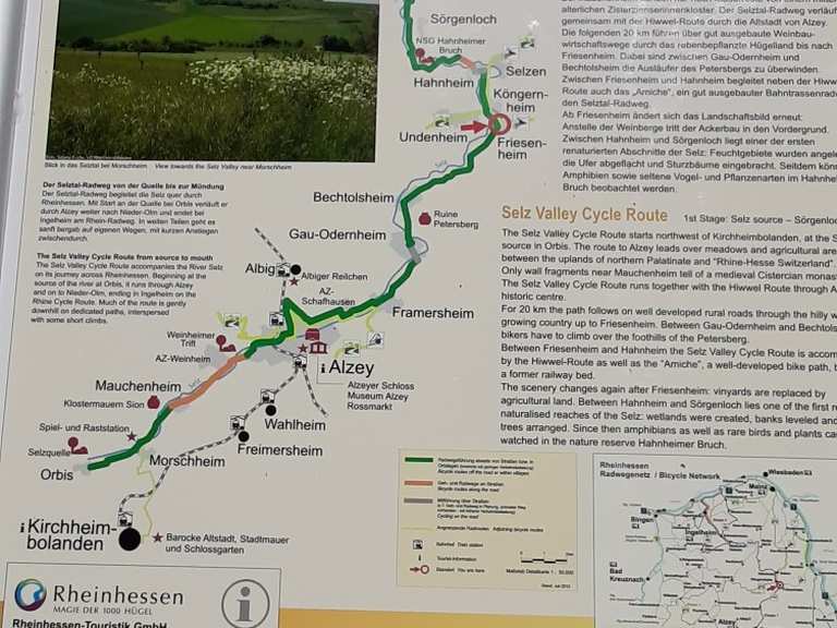 Amiche Radweg: Radtouren und Radwege | komoot