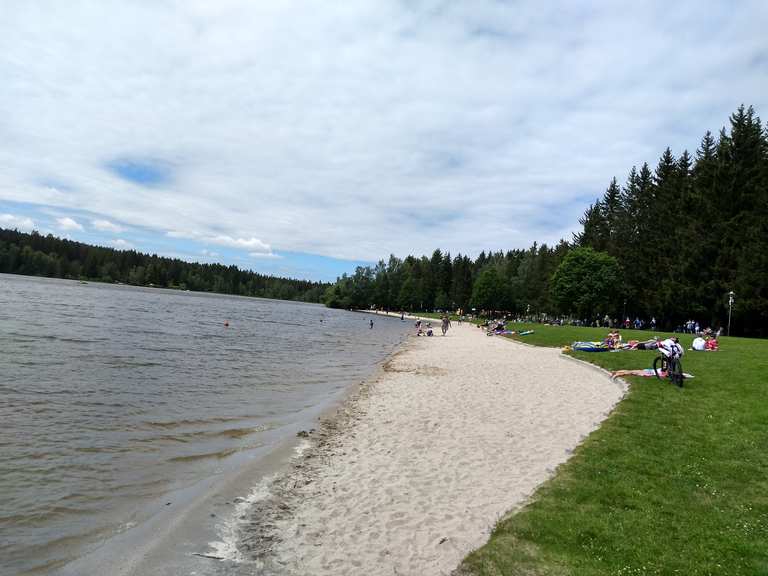 Badewiese Geyrischer Teich MountainbikeTouren und Trails komoot