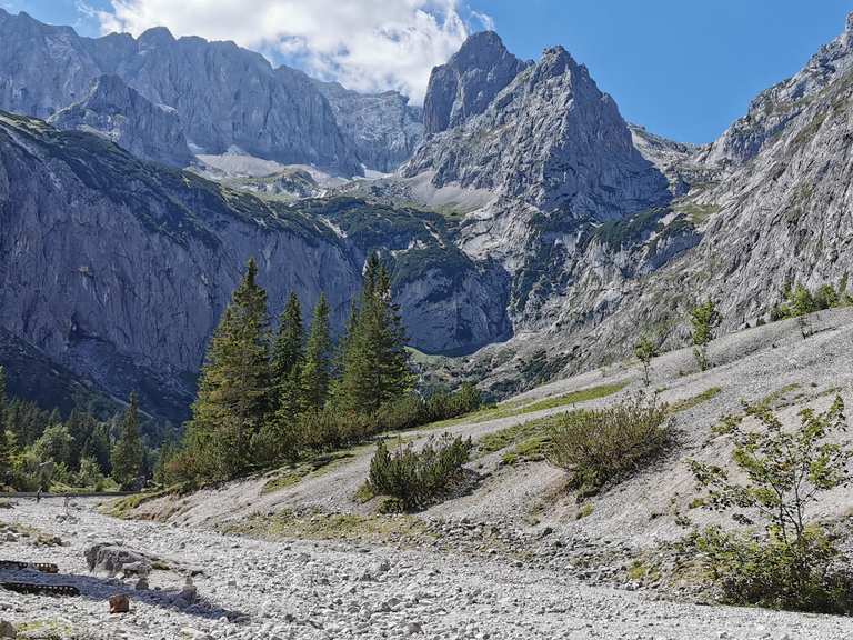 Höllentalklamm - Höllentalangerhütte Runde von Grainau ...