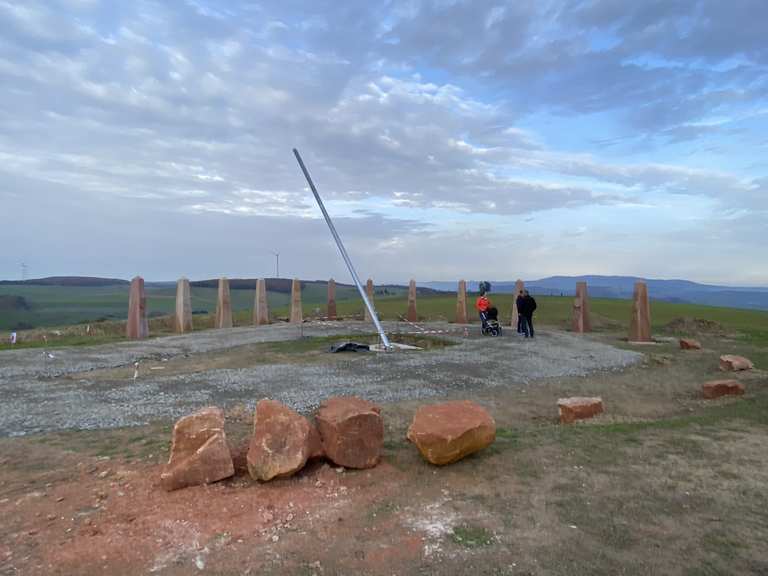 Sonnenuhr auf dem Reiserberg Schallodenbach, Kaiserslautern