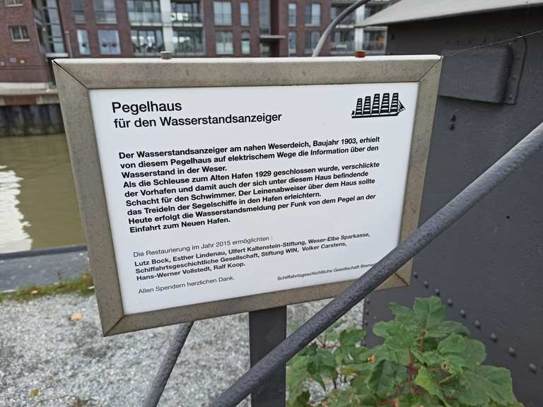 Wasserstandsanzeiger Bremerhaven