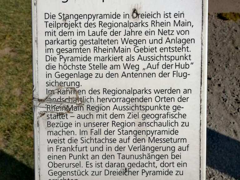 Stangenpyramide Dreieich Offenbach District Cycling Tips Photos Komoot