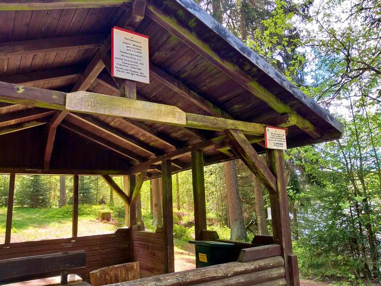 Weppnerhütte am Jägersbleeker Teich (HWN 127) Itinéraires de rando et