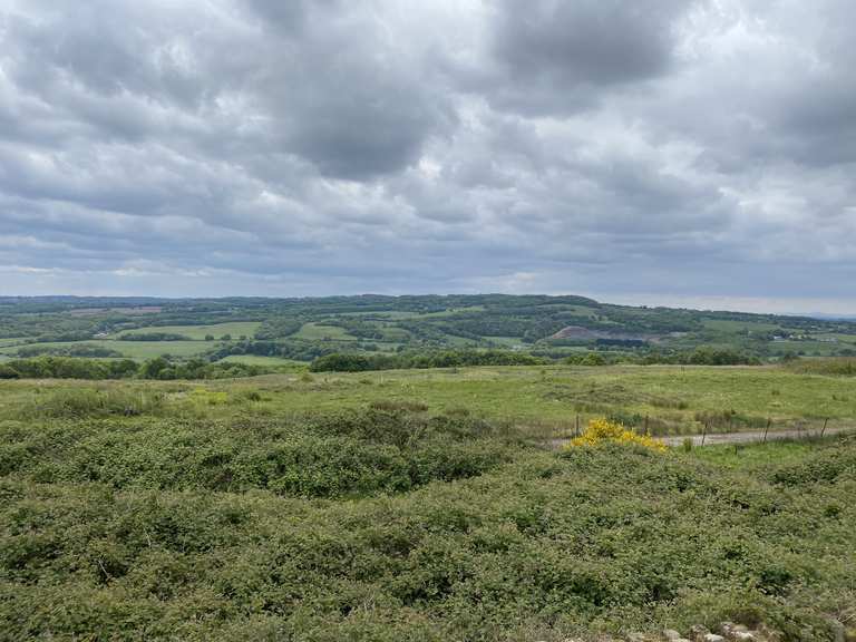 Lock Lane Bridge Parbold hill top! Loop from Longton road ride Komoot