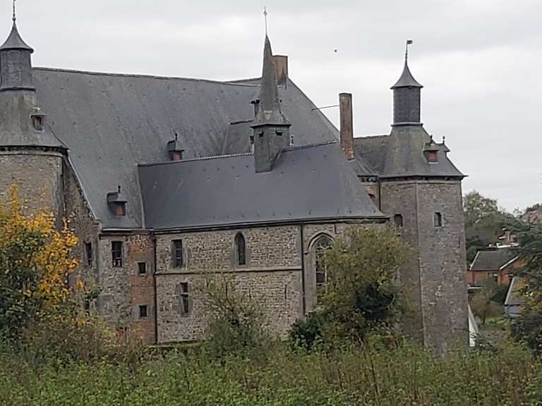 Château fort d'Ecaussinnes Wanderungen und Rundwege komoot