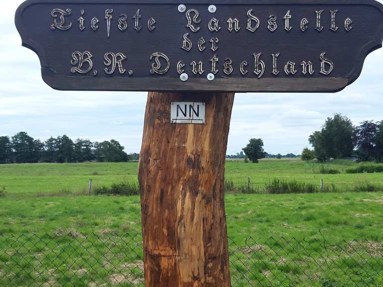 Tiefste Stelle Deutschlands fietsroutes en kaart | Komoot