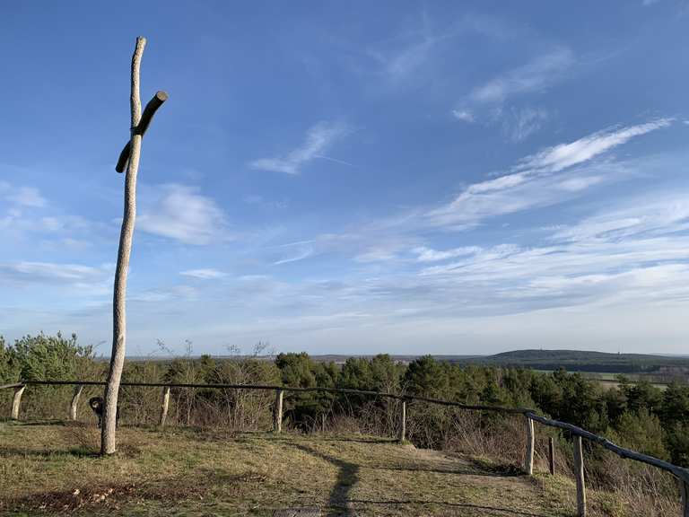 Fuchsberg Glauer Berge Runde von Mietgendorf Wanderung Komoot