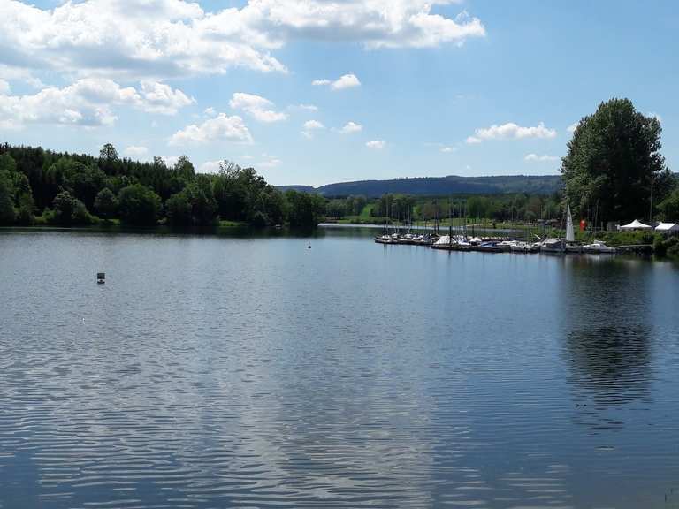 Bucher Stausee - Road Cycle Routes and Map | Komoot