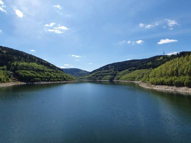 Talsperre Leibis-Lichte - Sentiers et pistes de VTT | Komoot