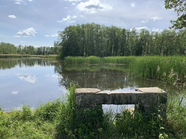 Vier Teiche Kreuz Ochsenteich Runde von Neudorf/Spree Nowa Wjes