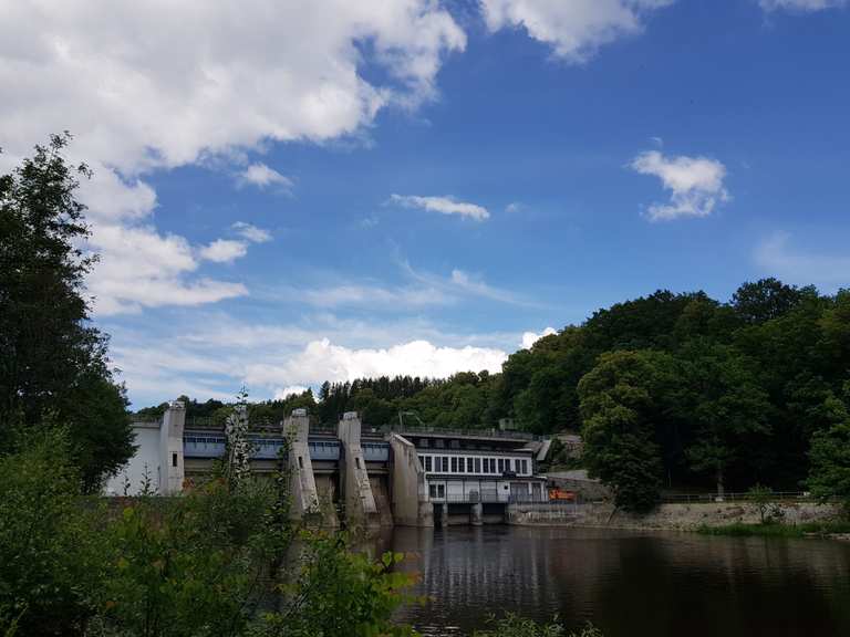 Ilzstausee Oberilzmühle Wanderungen und Rundwege komoot
