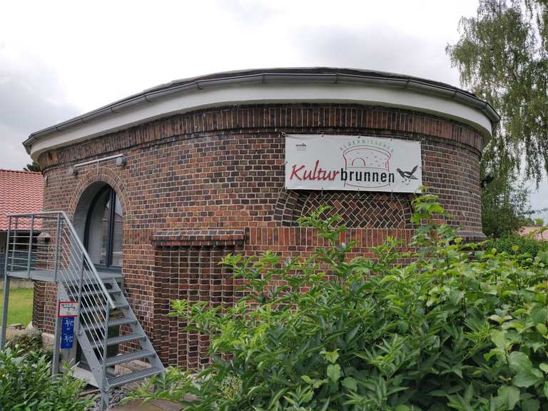 Bahnhof Algermissen Alte Eisenbahnbrücke Runde von Algermissen bike