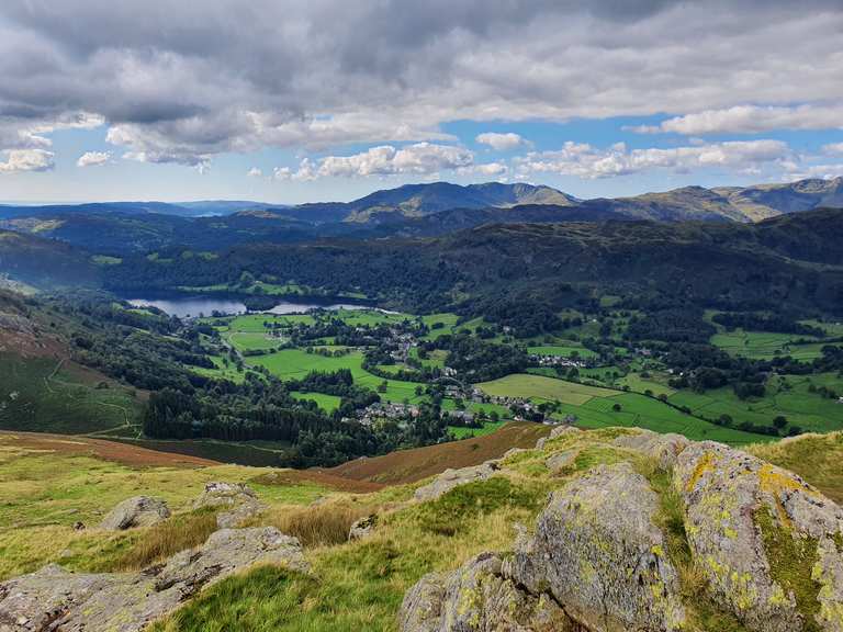 Heron Pike Stone Arthur Loop from Grasmere hike Komoot