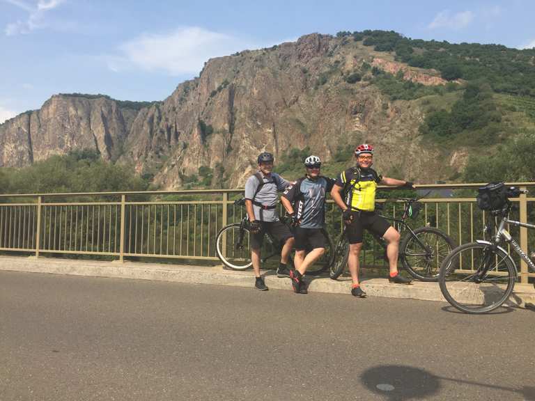 bad münster am stein rotenfels fahrrad trailer