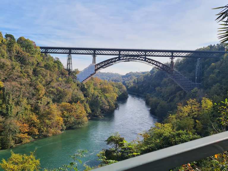 Ponte San Michele Cycle Routes and Map Komoot