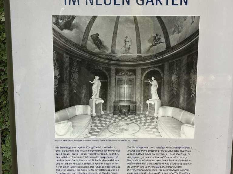 Die Eremitage im Neuen Garten Wanderungen und Rundwege komoot