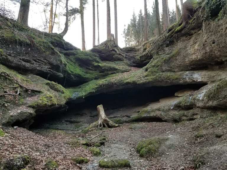 Dachshöhle bei Wackersberg Wanderungen und Rundwege komoot