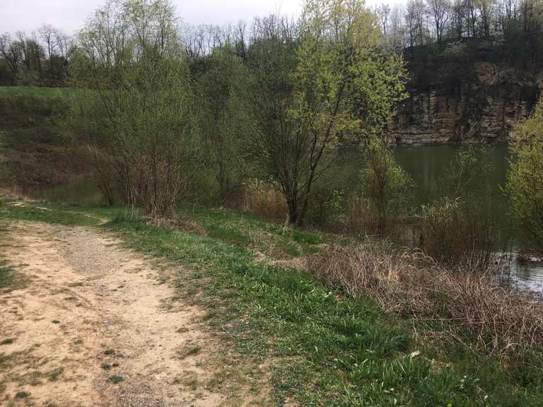 Ehemaliger Steinbruch Weiler zum Stein MountainbikeTouren und Trails komoot
