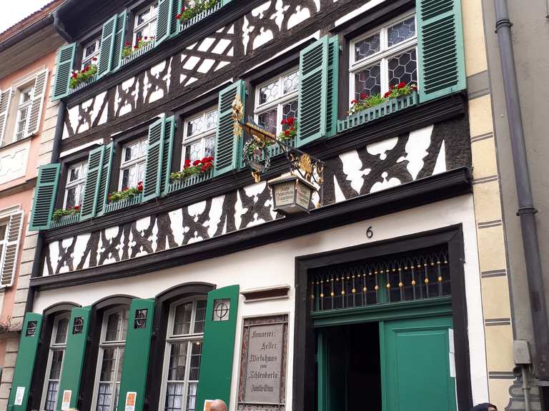 Schlenkerla, Traditionsgaststätte in Bamberg - Cycle Routes and Map ...