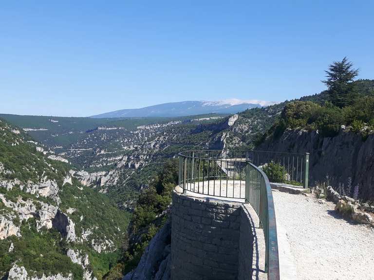 Belvédère de Castellaras Itinéraires vélo et carte Komoot