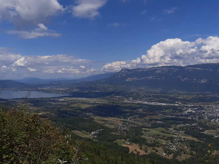 Col du Chat Belvédère d'Ontex Loop from Montmélian road ride Komoot