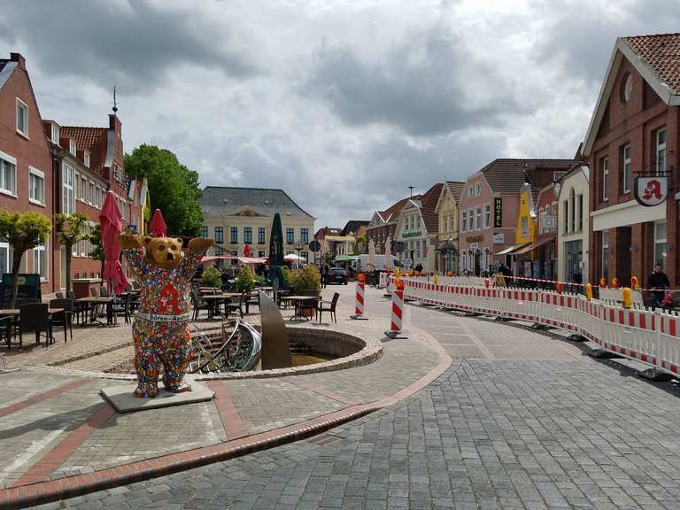 Marktplatz Esens: Wanderungen und Rundwege | komoot