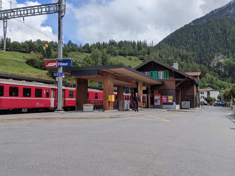 Bahnhof Filisur Wanderungen und Rundwege komoot
