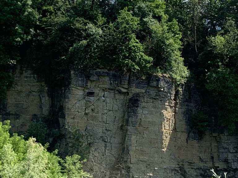 Ehemaliger Steinbruch Weiler zum Stein MountainbikeTouren und Trails komoot