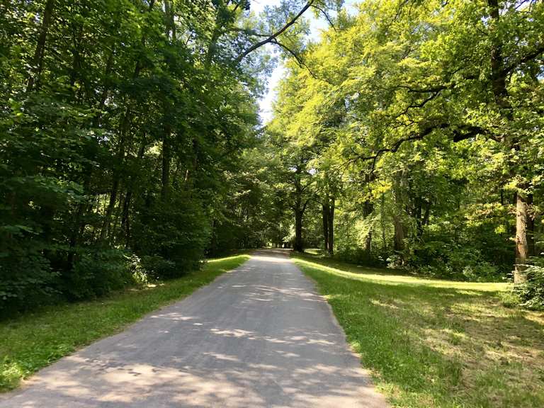 Englischer Garten Nord Oberbayern, Bayern Rennrad