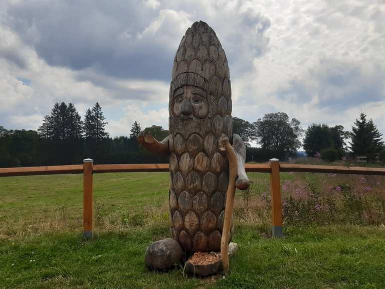 Kustel am Rennsteig: Wanderungen und Rundwege | komoot