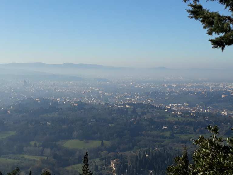 Vista di Firenze dal Monte Ceceri Routes for Walking and Hiking | Komoot