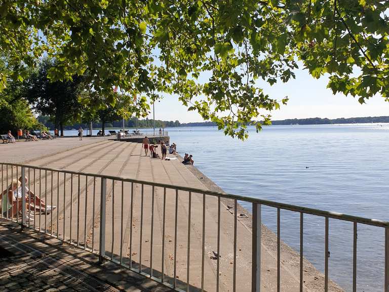 badstr zur promenade tegel mit dem fahrrad