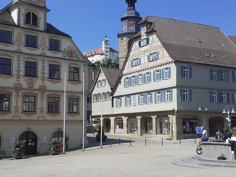 Felsengärten Schloss Kaltenstein Runde von ÖlbronnDürrn