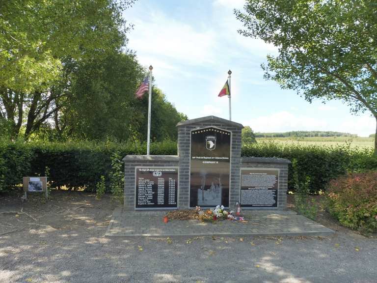 101st Easy CompanyBattle of the Bulge Memorial Radtouren und Radwege