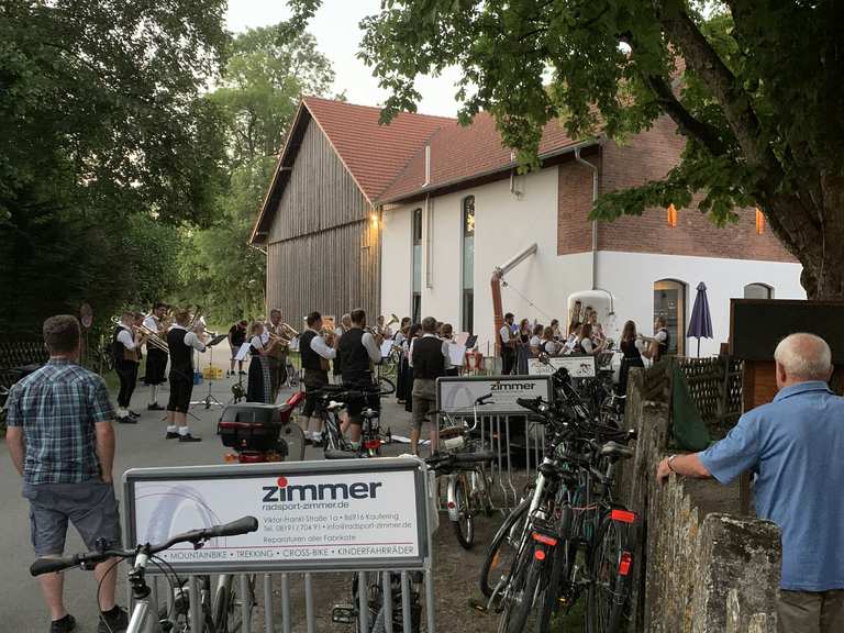 Biergarten Holzhausen Igling, AmmerseeLech Radtouren