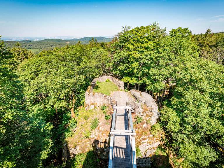 Burgruine Schellenberg: Wanderungen und Rundwege | komoot