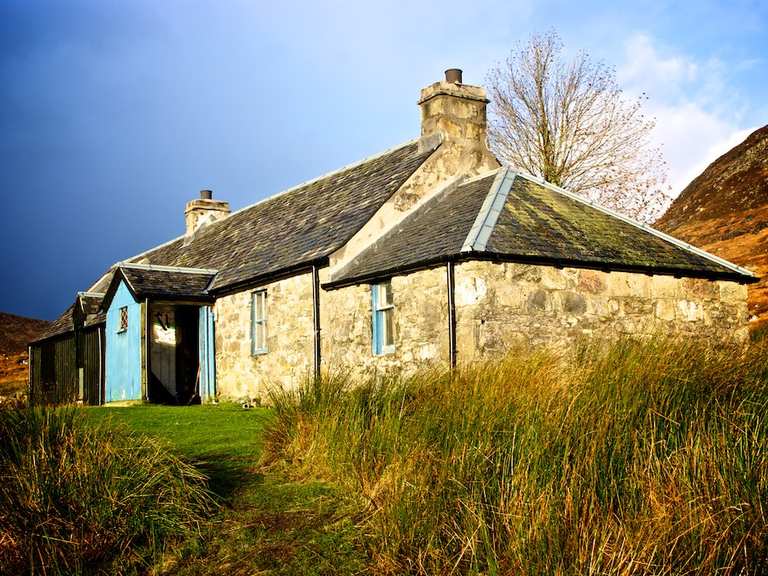 Ben Alder Cottage bothy - Mountain Bike Trails & Tracks | Komoot